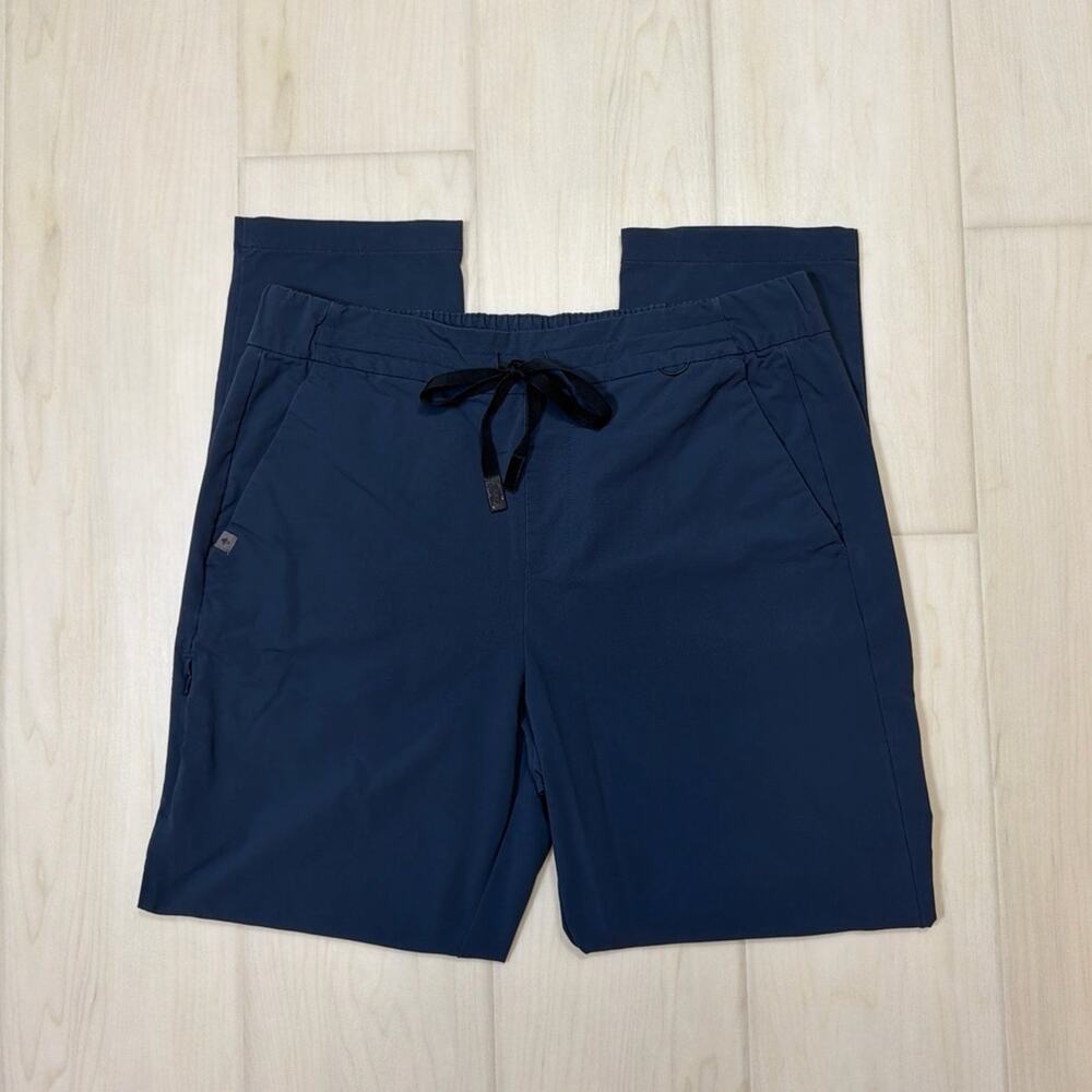FIGS Pro Skinny Scrub Trouser Pants Off Duty Technical Trousers Navy Size Large